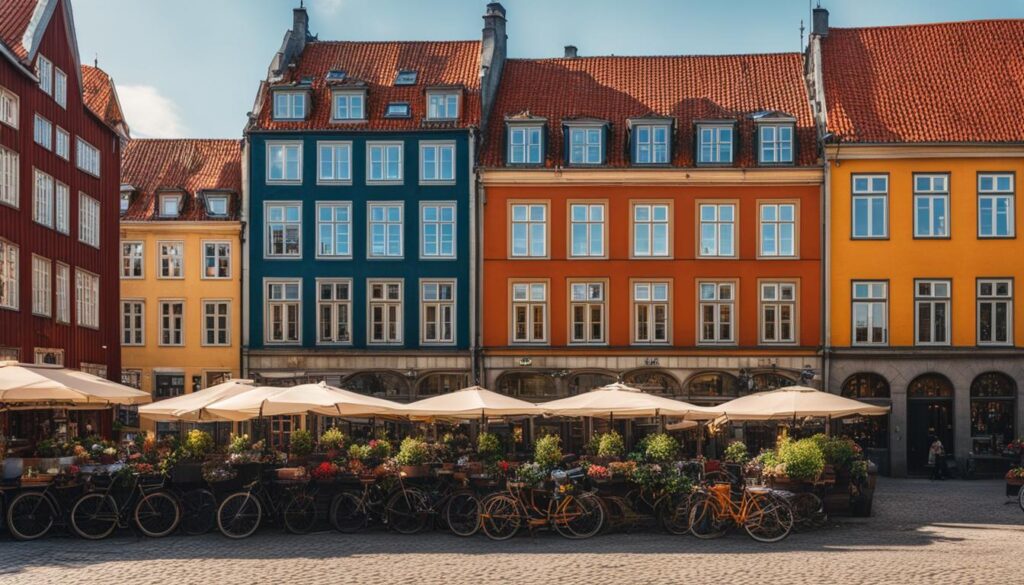 Historische Gebäude Kopenhagen
