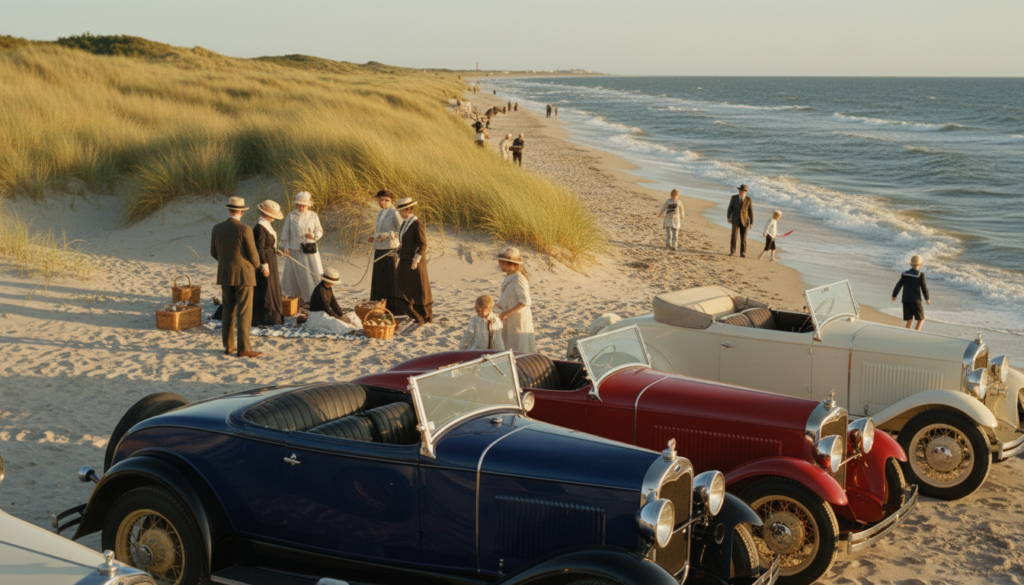 Historischer Hintergrund der Autostrände Historischer Hintergrund der Autostrände