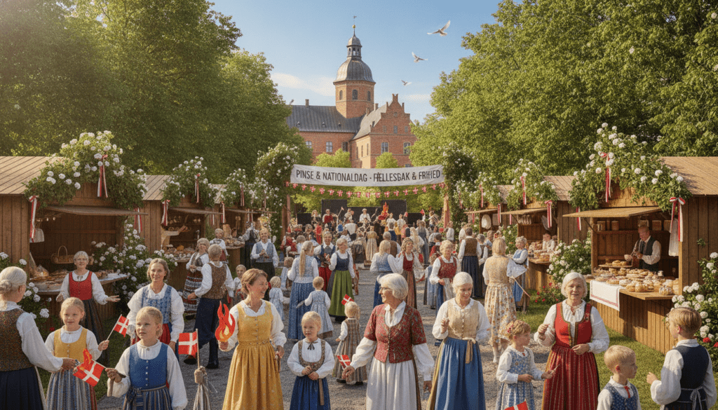 Pfingsten und der dänische Nationalfeiertag
